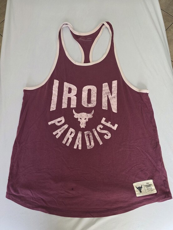 LG Other - Iron Paradise MENS Maroon Racerback Tank Top